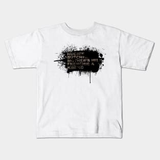 Roll Call (B&W) Kids T-Shirt